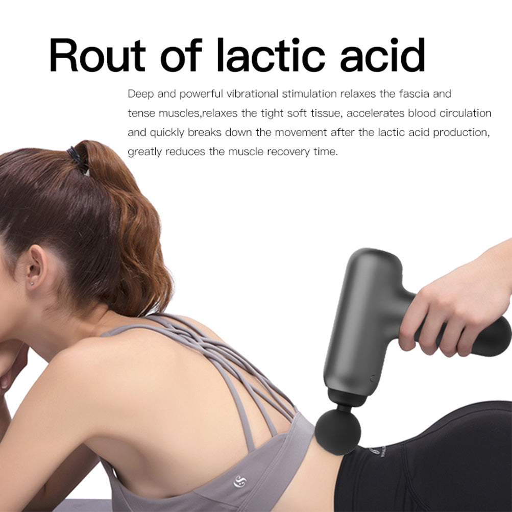 HZC Massager Gun Deep Tissue Massager, Mini Massage Gun Percussion Muscle Massager for Muscle Tension Bring Relaxation