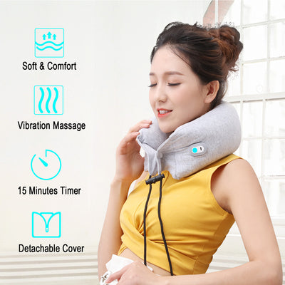 L Shaped Vibration Massager Pillow HZ-RMZ-1