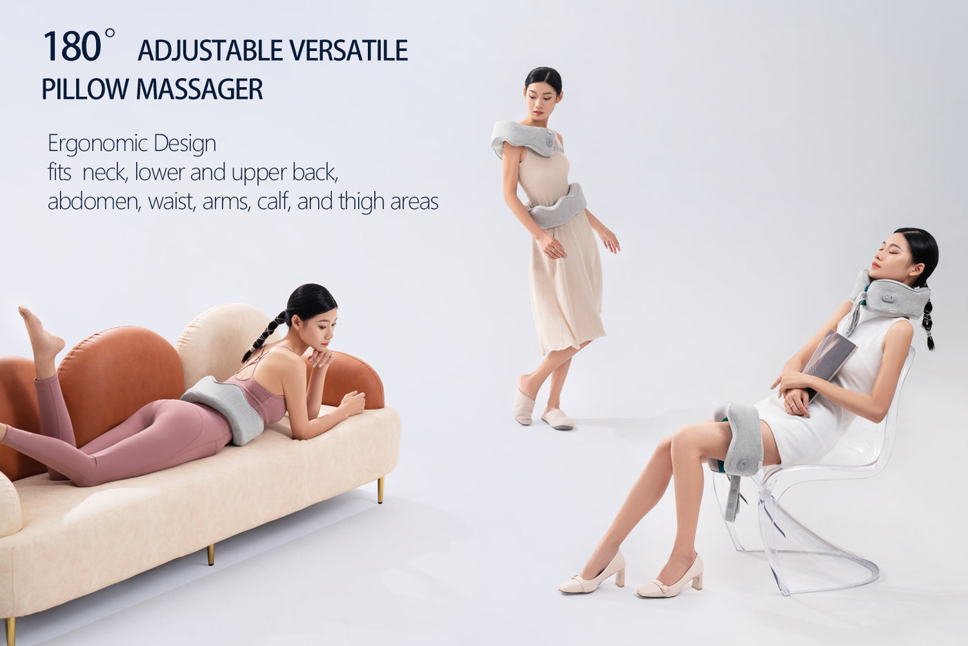 Reisekissen mit 3D-Shiatsu-Massage 