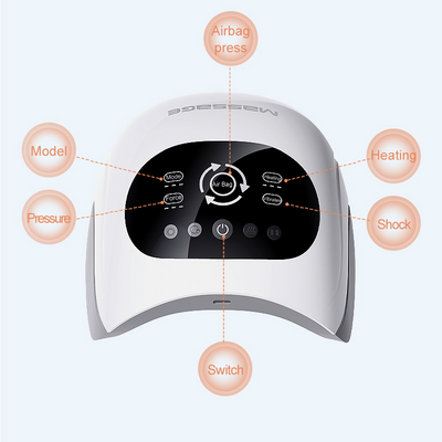 Leg Massager with Heat for Circulation Compression Knee Calf Thigh Massage, Muscle Pain Relief Sequential Device