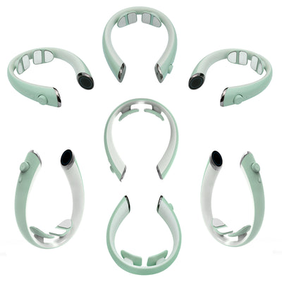 HEZHENG Neck Massager With 4 Massage Pads for Neck Tension Relief  EMS&TENS  HZ-M2